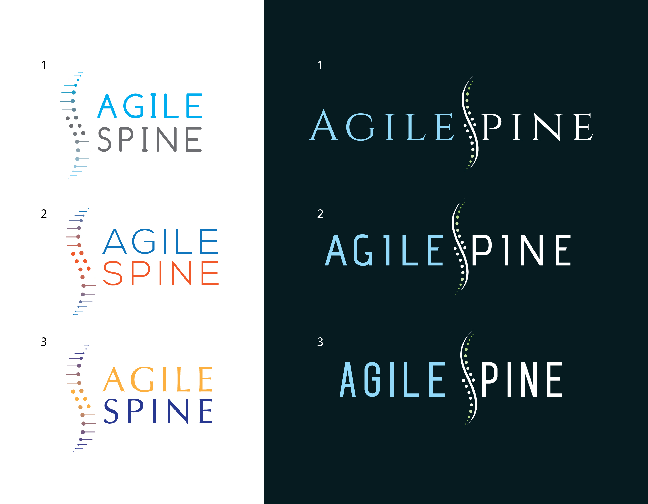 Logo Design by geni for Agile Spine | Design #27364668