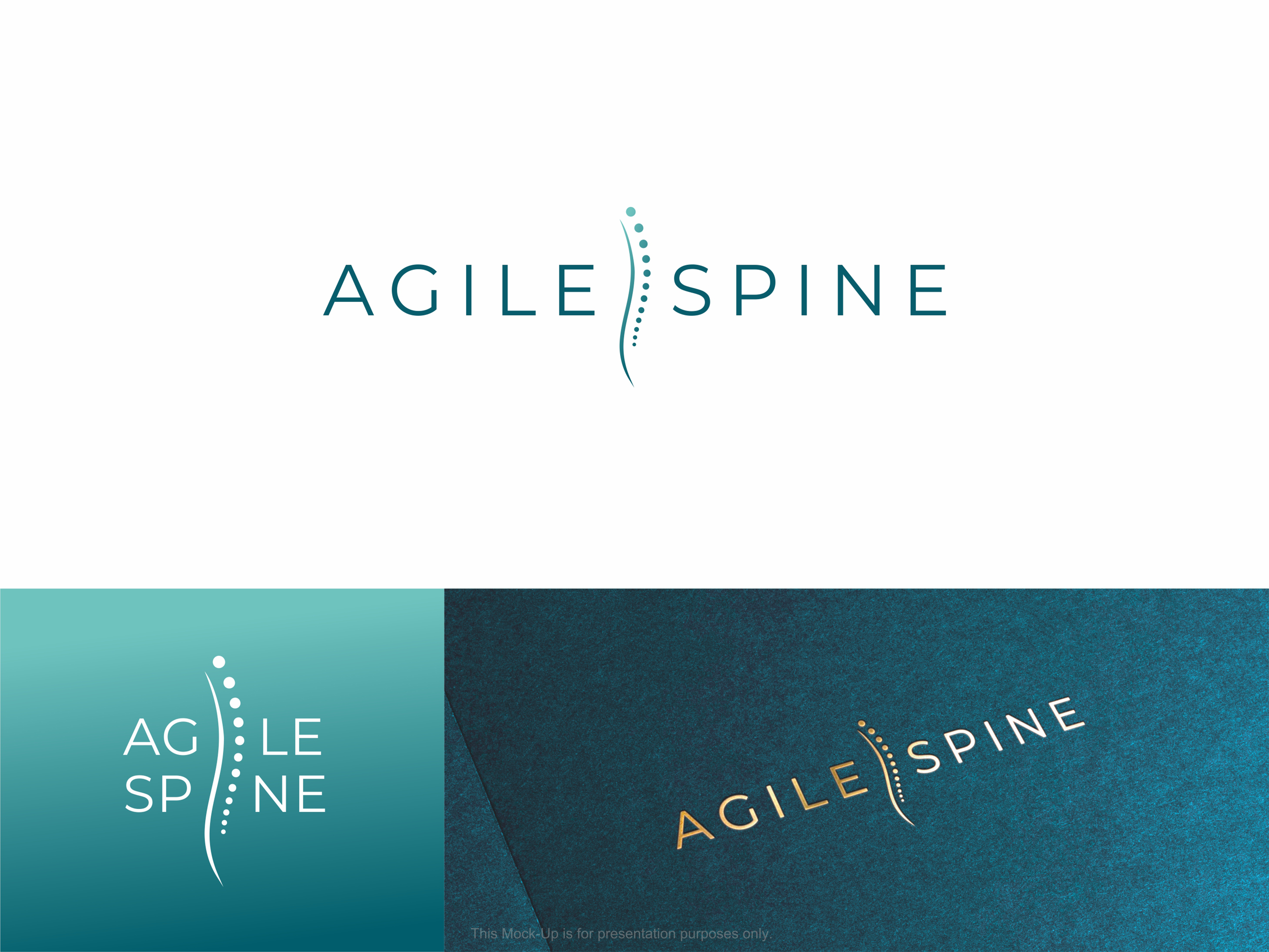 Logo Design by Olesya K for Agile Spine | Design #27458226