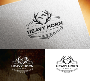 Heavy Horn Ranch | Logo Design by step forward 2
