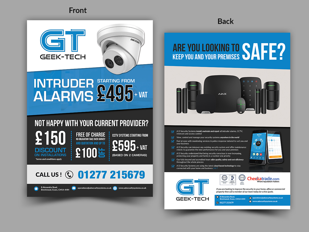 Diseño de Flyer por innovative earth para este proyecto | Diseño #27426585