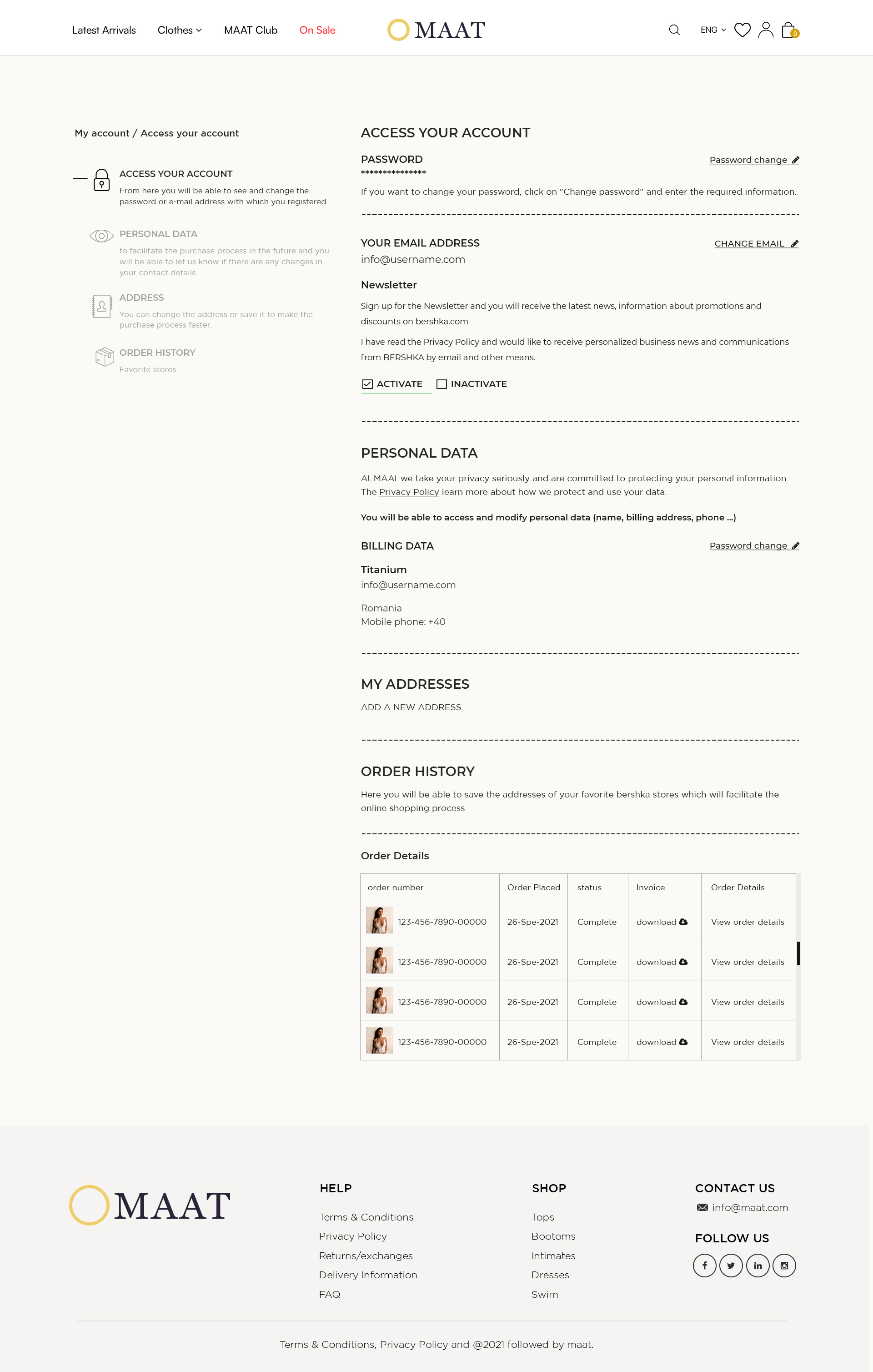 Web Design by Titan Eagle for this project | Design: #27415130