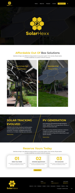 Web Design by pb for this project | Design: #27367190