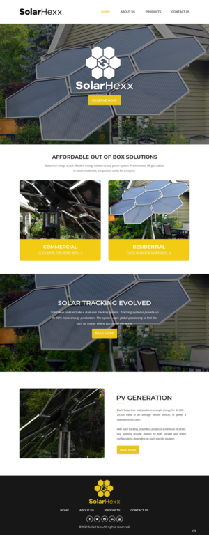 Web Design by pb for this project | Design: #27367191