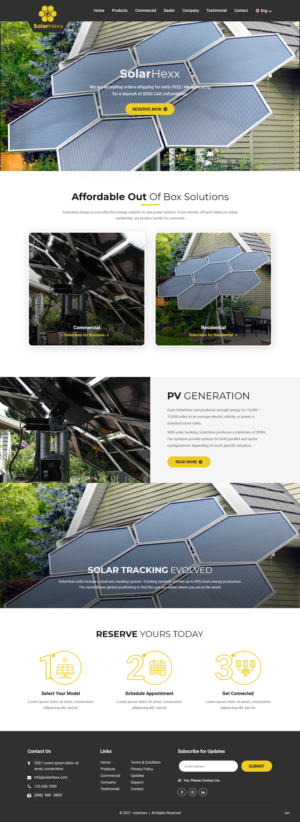 Web Design by pb for this project | Design: #27367192