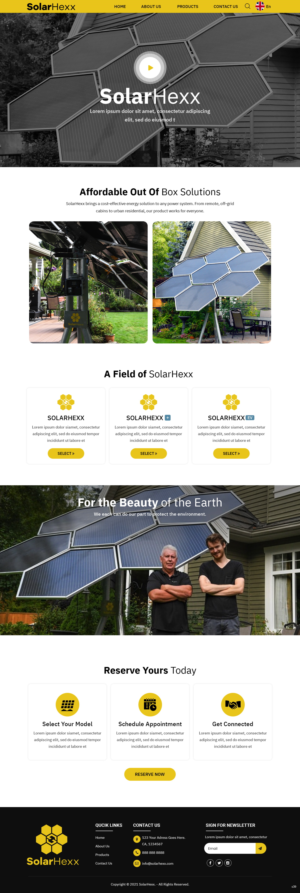Web Design by pb for this project | Design: #27367193