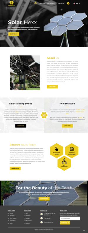 Web Design by pb for this project | Design: #27367194