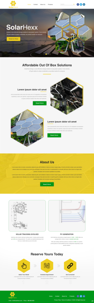 Web Design by pb for this project | Design: #27367195