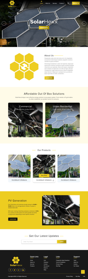 Web Design by pb for this project | Design: #27367196