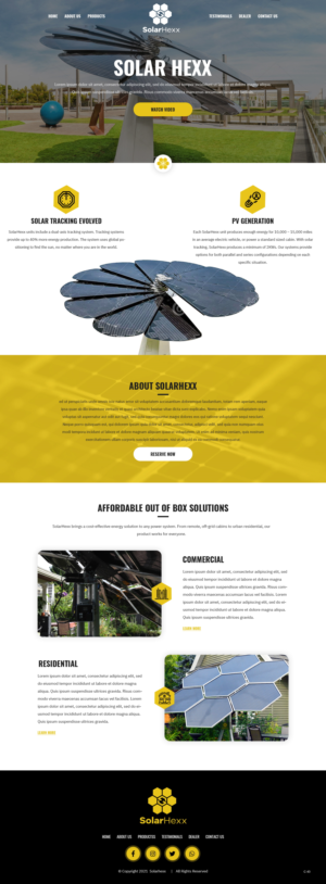 Web Design by pb for this project | Design: #27367197