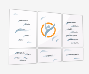 Window Graphics for Chiropractic office | Graphic Design by design.bb