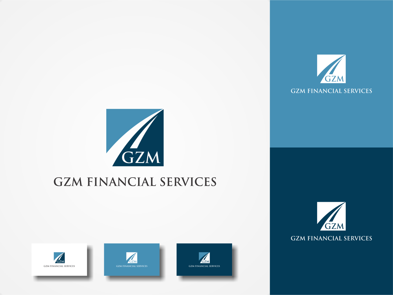 Diseño de Logo por Art-Workers para GZM FINANCIAL SERVICES LLC | Diseño #27397726