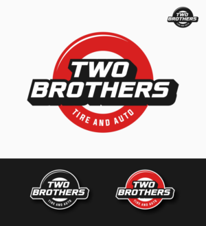Diseño de Logo por Erzan Design para Two Brothers Tire & Auto | Diseño: #27386586