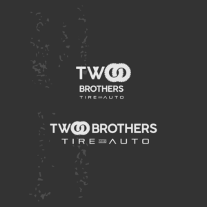 Two Brothers Tire and Auto (or condensed) | Logo Design by toothless99