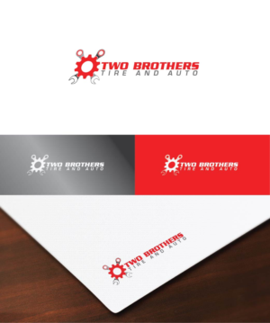 Diseño de Logo por Maxo-Biz para Two Brothers Tire & Auto | Diseño: #27363061