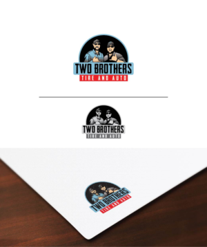 Diseño de Logo por Maxo-Biz para Two Brothers Tire & Auto | Diseño: #27363067