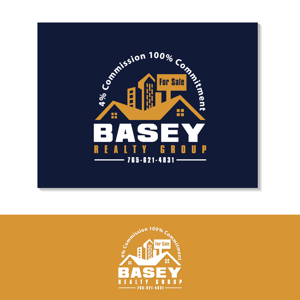 Logo Design by Sujit Banerjee for Basey Realty Group | Design #27362767