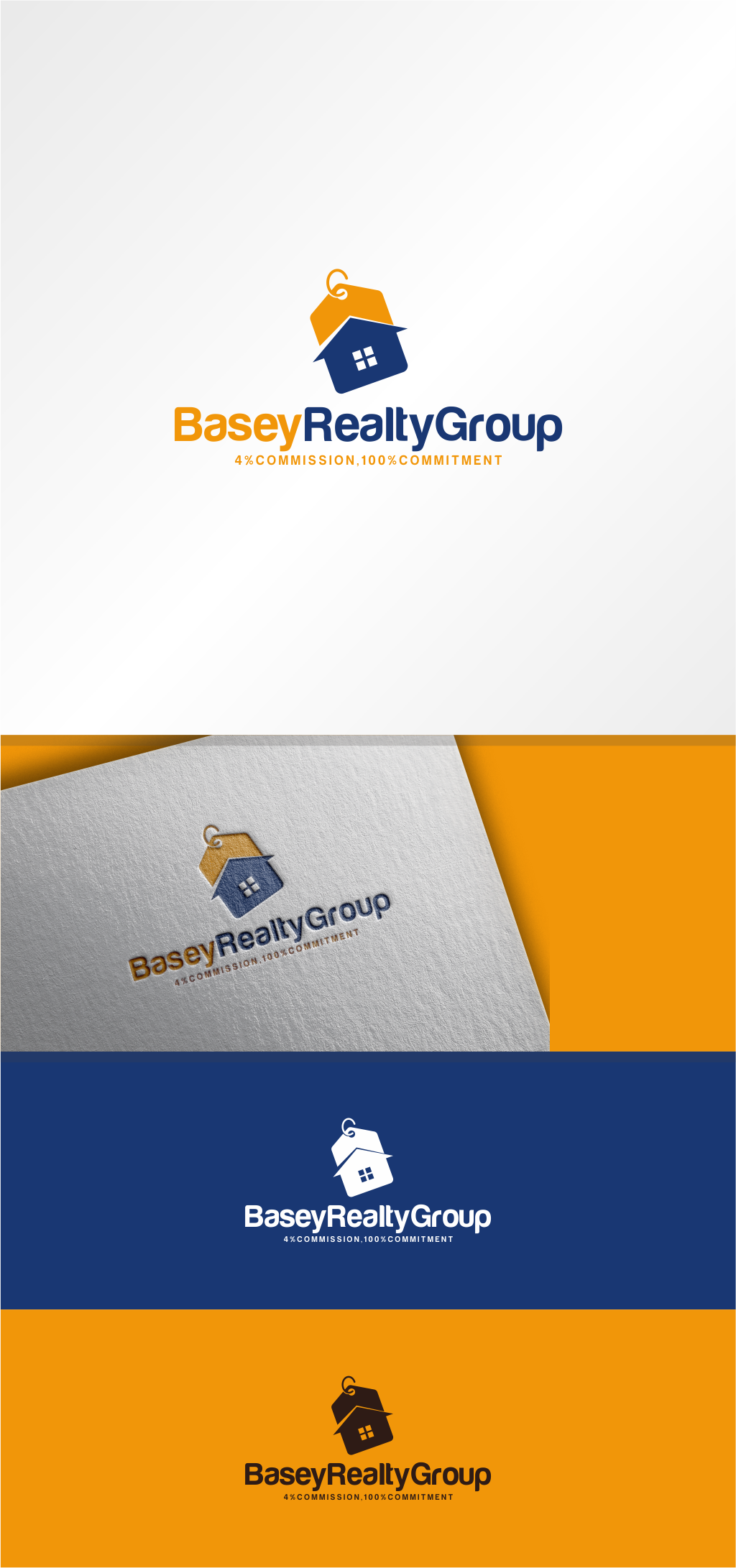 Logo Design by MASH Std for Basey Realty Group | Design #27360551