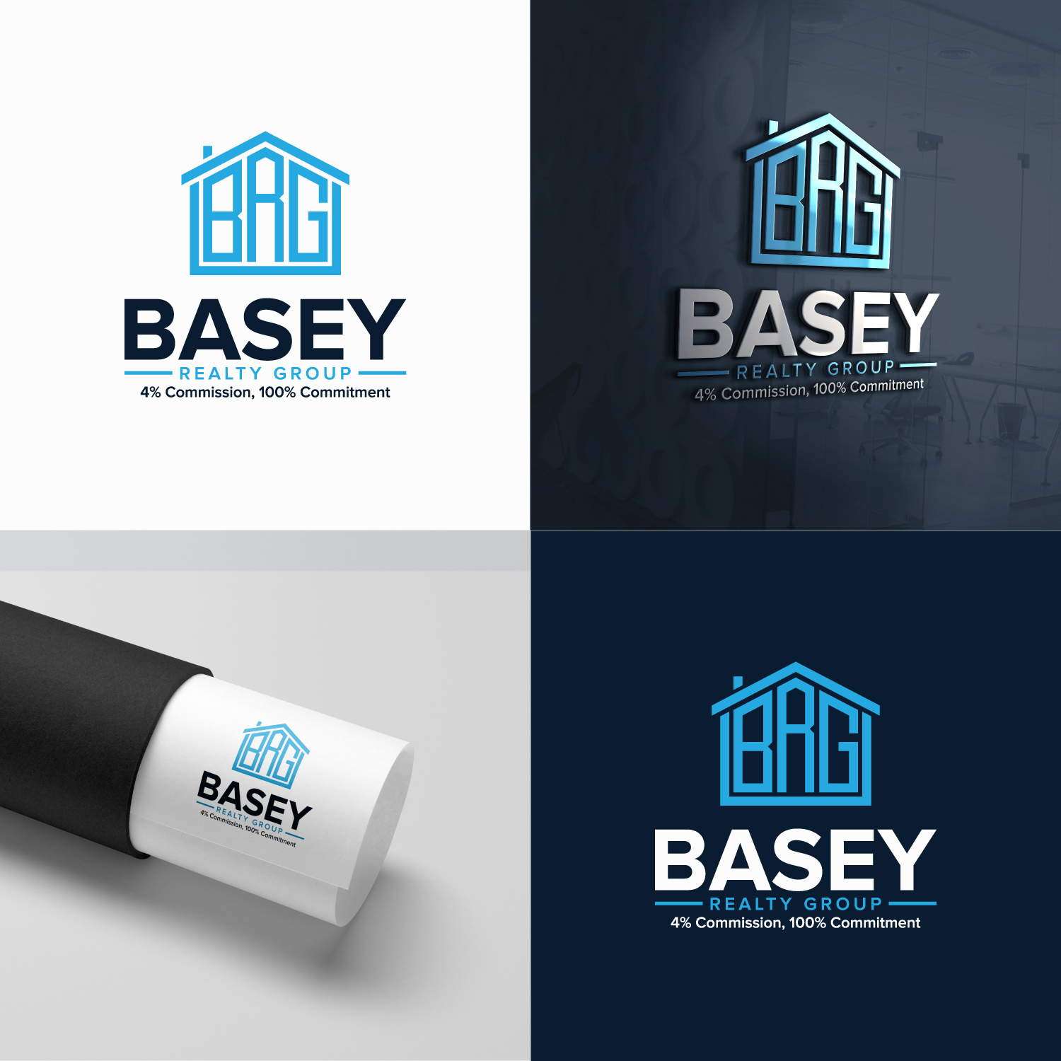 Logo Design by BluuStudio for Basey Realty Group | Design #27361082