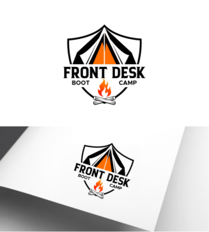 Front Desk Boot Camp | Logo Design by ZeneFashions
