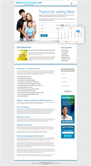 Landing Page-Design von Latest Design Ideas für dieses Projekt | Design: #3091255