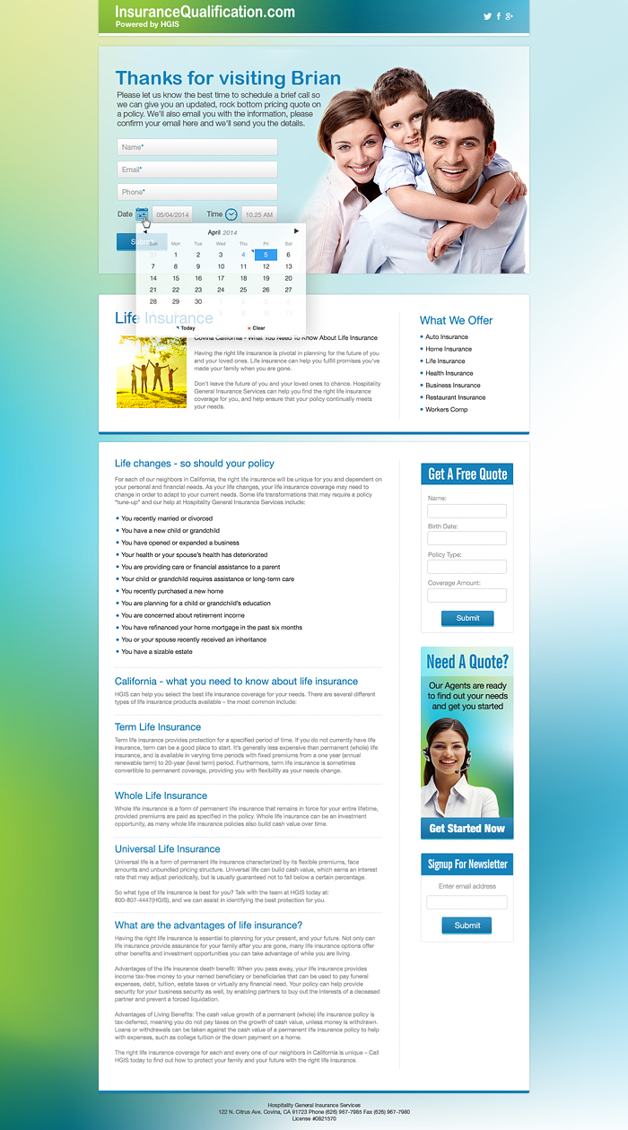 Landing Page-Design von Latest Design Ideas für dieses Projekt | Design #3142262