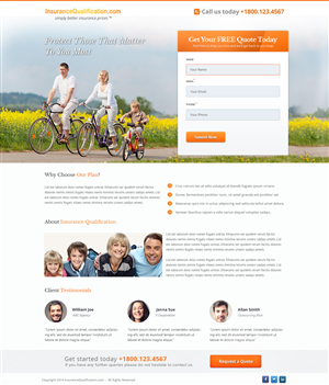 Landing Page-Design von Emmanuel für dieses Projekt | Design: #3082763