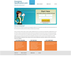 Landing Page-Design von aayam für dieses Projekt | Design: #3070996