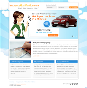 Landing Page-Design von pb für dieses Projekt | Design: #3063520