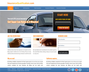 Landing Page-Design von pb für dieses Projekt | Design: #3063553