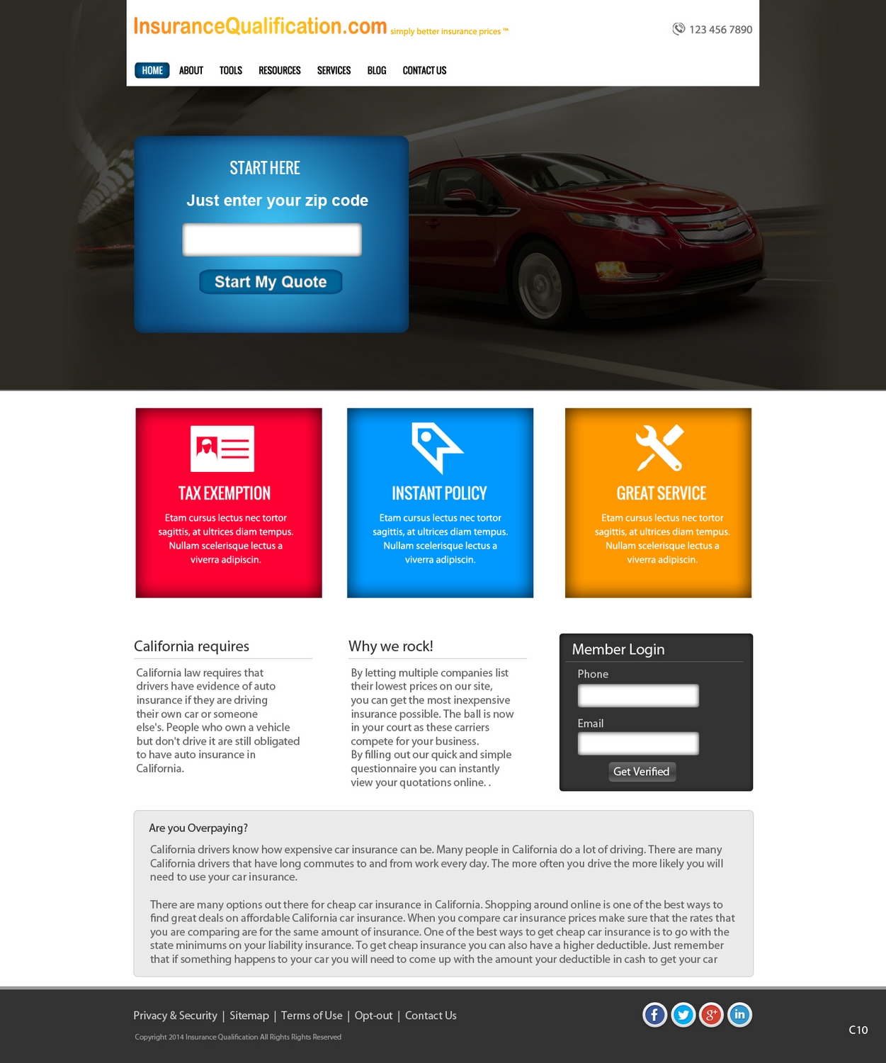 Landing Page-Design von pb für dieses Projekt | Design #3063556