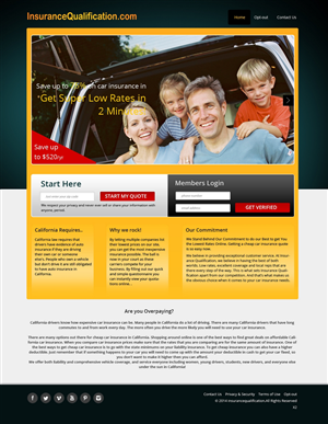 Landing Page-Design von pb für dieses Projekt | Design: #3063569