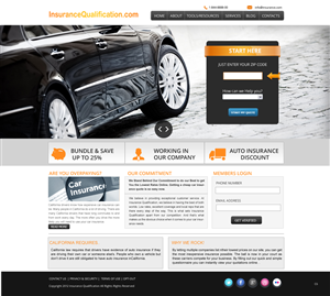 Landing Page-Design von pb für dieses Projekt | Design: #3063576