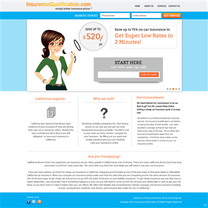 Landing Page-Design von pb für dieses Projekt | Design: #3068451