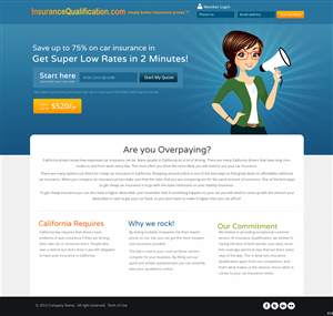 Landing Page-Design von pb für dieses Projekt | Design: #3068452