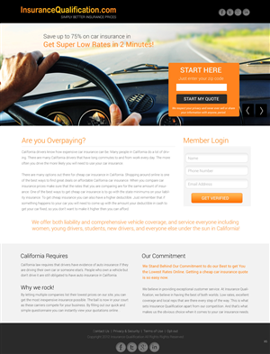 Landing Page-Design von pb für dieses Projekt | Design: #3068453
