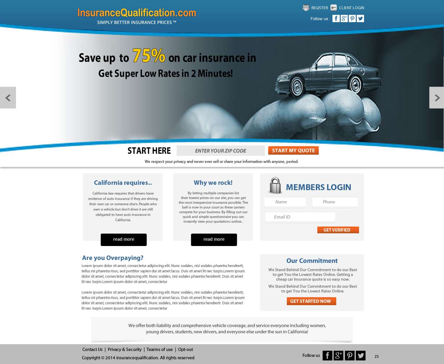 Landing Page-Design von pb für dieses Projekt | Design #3073381