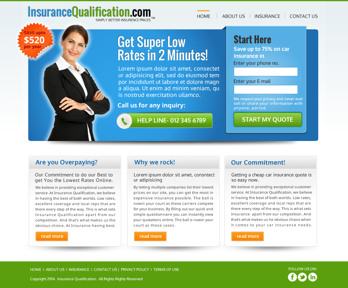 Landing Page Design by Sbss for this project | Design #3077257