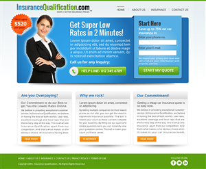 Landing Page-Design von Sbss für dieses Projekt | Design: #3077257