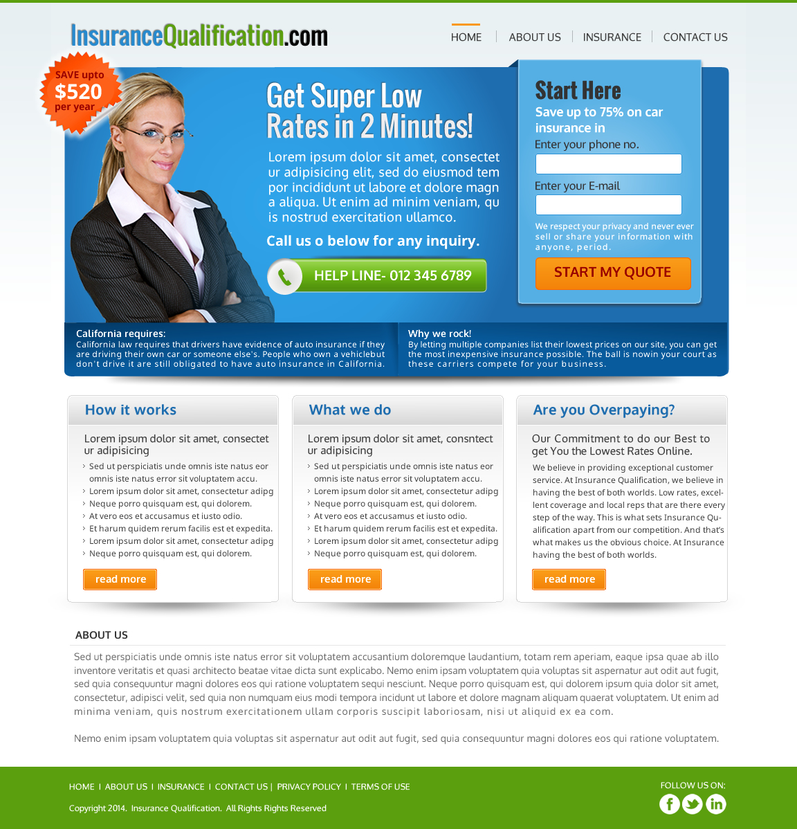 Landing Page-Design von Sbss für dieses Projekt | Design #3077258