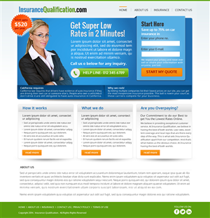 Landing Page-Design von Sbss für dieses Projekt | Design: #3077258