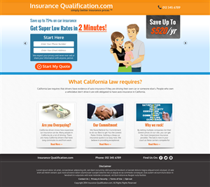 Landing Page-Design von Sbss für dieses Projekt | Design: #3079137