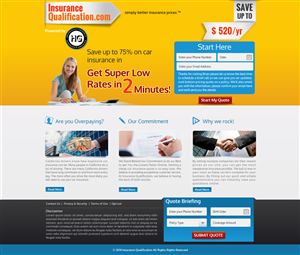 Landing Page-Design von Sbss für dieses Projekt | Design: #3090019