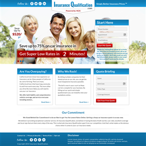 Landing Page-Design von Sbss für dieses Projekt | Design: #3092437