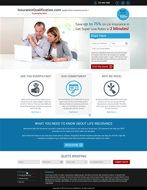 Landing Page-Design von Sbss für dieses Projekt | Design: #3092453