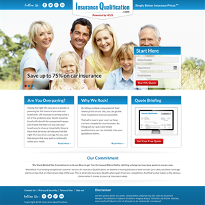 Landing Page-Design von Sbss für dieses Projekt | Design: #3106179