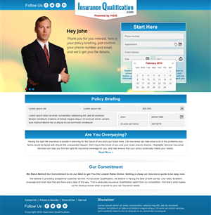 Landing Page-Design von Sbss für dieses Projekt | Design: #3127860