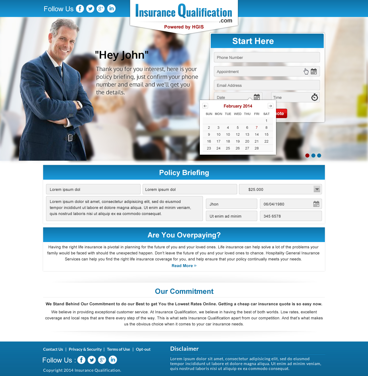 Landing Page-Design von Sbss für dieses Projekt | Design #3141094