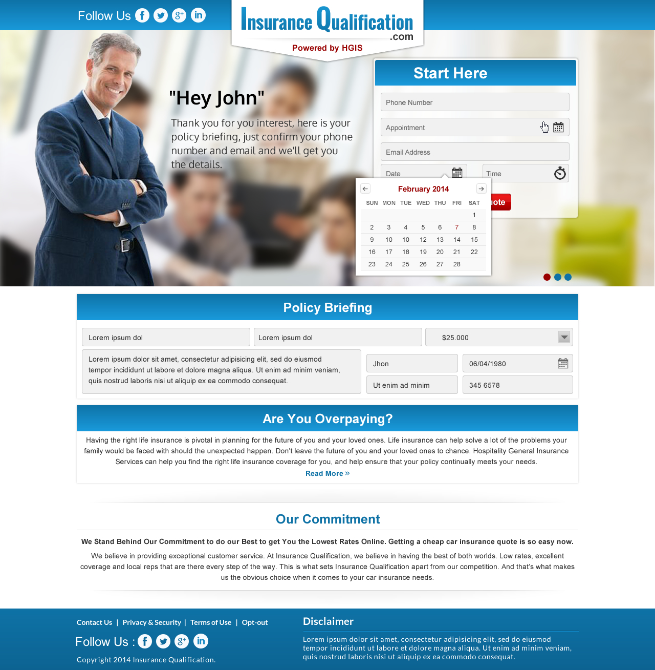 Landing Page-Design von Sbss für dieses Projekt | Design #3141103