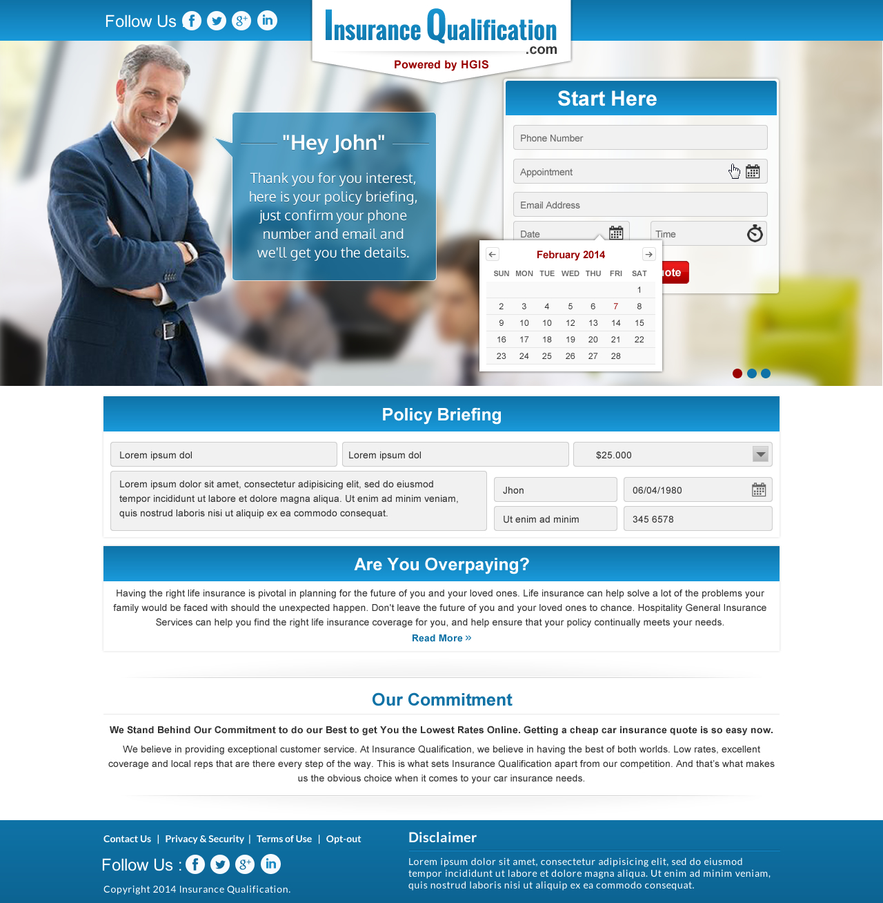 Landing Page-Design von Sbss für dieses Projekt | Design #3143286