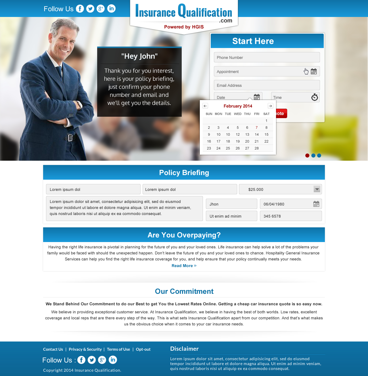 Landing Page-Design von Sbss für dieses Projekt | Design #3143287